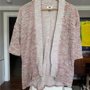 Old Navy marled knit open-front cardigan